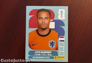 Cromo Mundial 2026 - Justin Kluivert (Países Baixos)