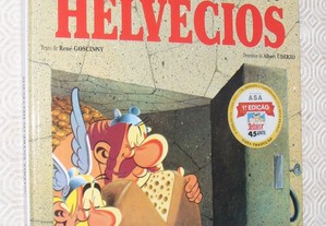 Astérix entre os Helvécios - Goscinny e Uderzo 1ª ed 3000 ex. autenticados
