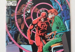 DAREDEVIL 205 Marvel Comics 1984 BD Banda Desenhada Americana