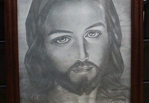 Quadro com Imagem de Cristo