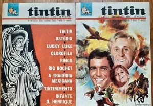 20 Revistas do " Tintin " vários anos