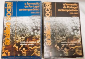 2 Livros A Formação de Portugal Contemporâneo