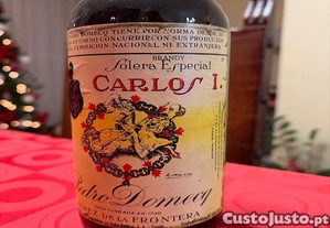 Brandy solera especial Carlos I Pedro Domecq