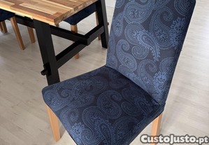 6 cadeiras IKEA estofadas Muito bom estado