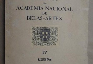 "Boletim da Academia Nacional de Belas Artes" - Ano 1938