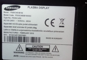 placas de samsung plasma