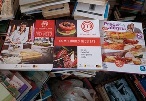 Livros de Cozinha ( MasterChef e Praça da Alegria)
