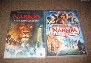 2 Filmes em DVD da Saga "Nárnia"
