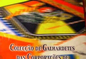 Álbum com colecção completa de 484 calendários de Galhardetes dos Bombeiros Voluntários edição 2003