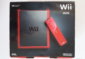Nintendo Wii Mini + Caixa + Acessórios + 2 Jogos