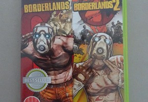 Jogo X-Box 360 - Borderlands / Borderlands 2
