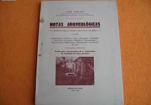 Notas Arqueológicas, Subsídios para o Estudo Etnológico da Beira - 1949