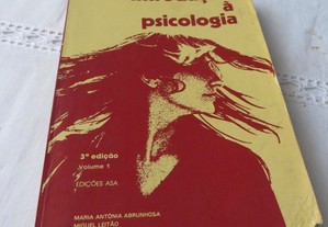Introdução à Psicologia" - Exemplar Autografado - 10 e 11 Ano de escolaridade - Volume 1