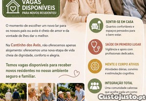 Vaga disponível para senhora