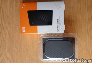 HDD Western Digital 2.5", externo, USB 2.0, 1.0 TB;