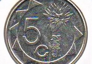 Namíbia - 5 Cents 2015 - soberba