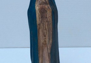 Nossa senhora em madeira / século XIX