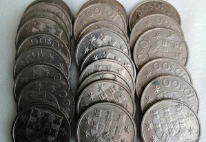 3 series completas 24 moedas