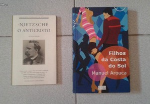 Obras de Nietzsche e Manuel Arouca