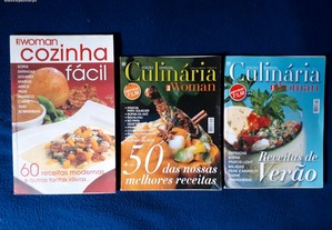 Revistas de culinária LuxWoman (preço unitário)