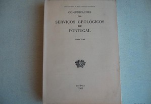 Serviços Geológicos de Portugal, Tomo XLVI - 1962