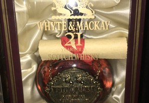 Whisky Whyte & Mackay 21 anos,40vol