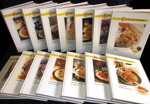 Livros Colecção Escola de Cozinha Ediclube 14 vol
