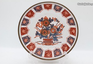 Rara Taça em porcelana Chinesa IMARI e Bronze