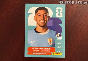 Cromo Mundial 2026 - Federico Valverde (Uruguai)