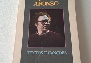 José Afonso - Textos e Canções - 1 Edição (1983)