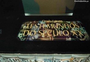 Círculo de Leitores Coleção VHS de Testemunhos do Século XX Novo!
