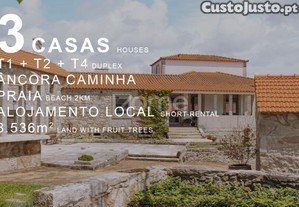 Quinta T7 Com 3 Casas Autónomas T1, T2 E T4 Em...