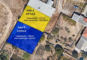 Terreno em Setúbal de 461,00 m²