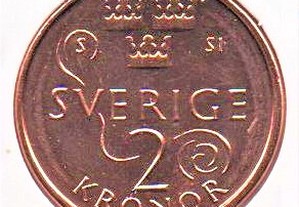 Suécia - 2 Kronor 2016 - soberba