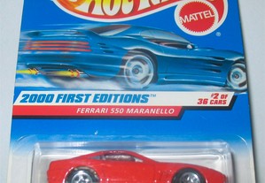 Hot Wheels - Ferrari 550 Maranello