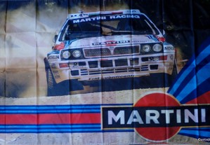 Bandeira Lancia Delta HF Turbo Rally