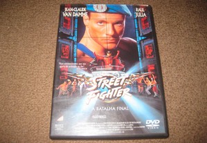 DVD "Street Fighter - A Batalha Final" com Jean-Claude Van Damme/Raro!