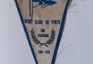 Sport Clube do Porto 75 anos 1979 galhardete
