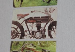 coleção de calendários de bolso bicicletas antigas