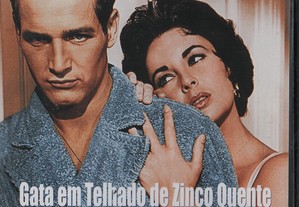 Dvd Gata Em Telhado de Zinco Quente - drama - Paul Newman/ Elizabeth Taylor
