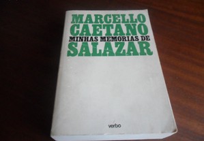 "Minhas Memórias de Salazar" de Marcello Caetano - 1ª Edição de 1977