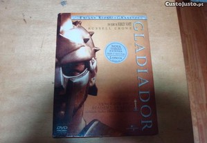 Digipack gladiador 3 dvds colecionador
