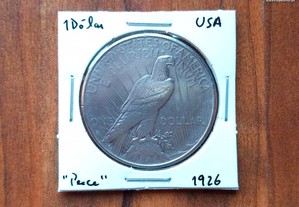 Moeda 1 "Peace" Dólar 1926 USA