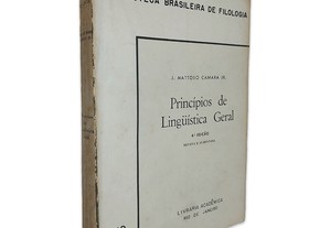 Princípios de Lingüística Geral - J. Mattoso Camara Jr.