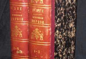 Livro Mysterios do Povo Eugenio Sue 1850