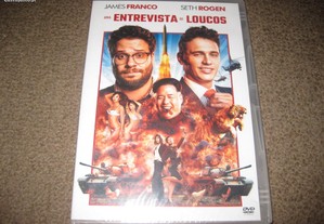 DVD "Uma Entrevista de Loucos" com Seth Rogen/Selado!
