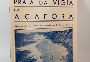 A Praia da Vigia em Açafora // Folheto Turístico Ilustrado 1941