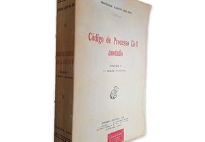 Código de Processo Civil Anotado (Volume I - 3.ª edição, reimpressão) - Alberto dos Reis