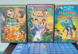 O Livro da Selva 1 e 2 (1967- 2003 ) IMDB: 7.6 Falado em Português