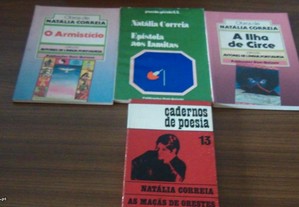 Conjunto de 3 obras de Natália Correia 1ª edições